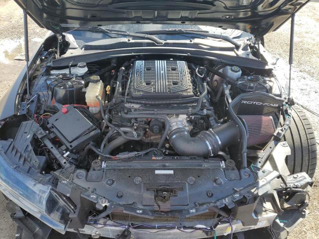 1G1FK3D69J0166032 - 2018 CHEVROLET CAMARO ZL1 შავი ფოტო 11