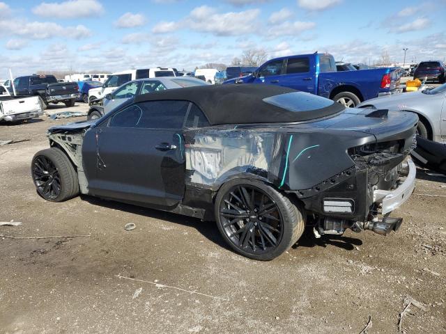 1G1FK3D69J0166032 - 2018 CHEVROLET CAMARO ZL1 შავი ფოტო 2