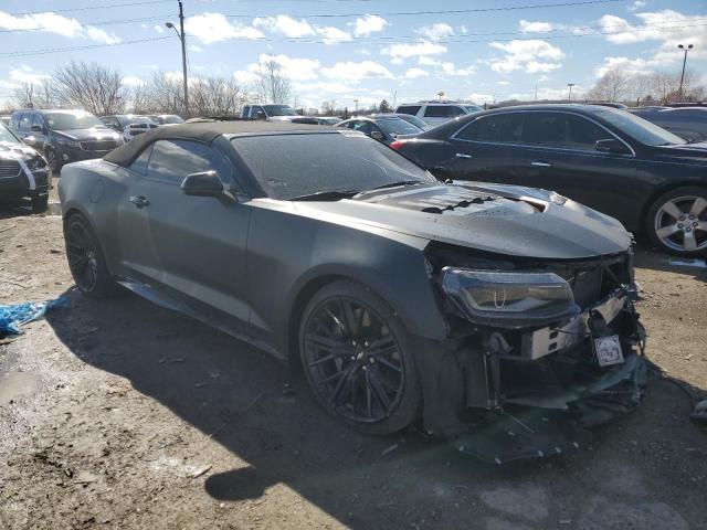 1G1FK3D69J0166032 - 2018 CHEVROLET CAMARO ZL1 შავი ფოტო 4