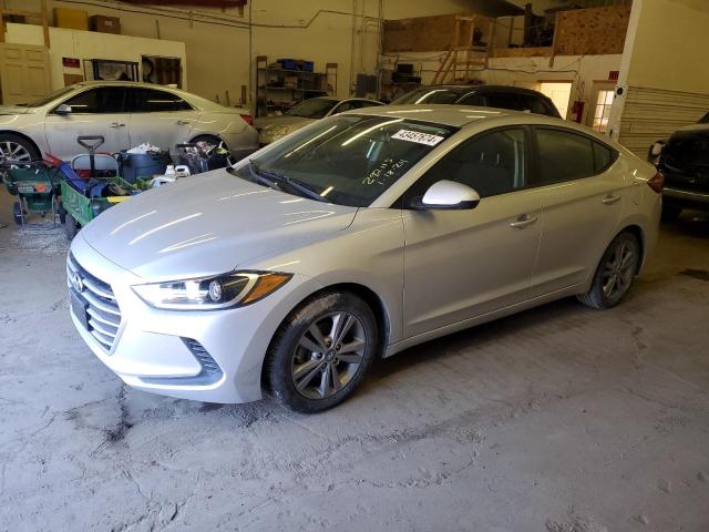 KMHD84LF8JU449370 - 2018 HYUNDAI ELANTRA SEL SILVER photo 1