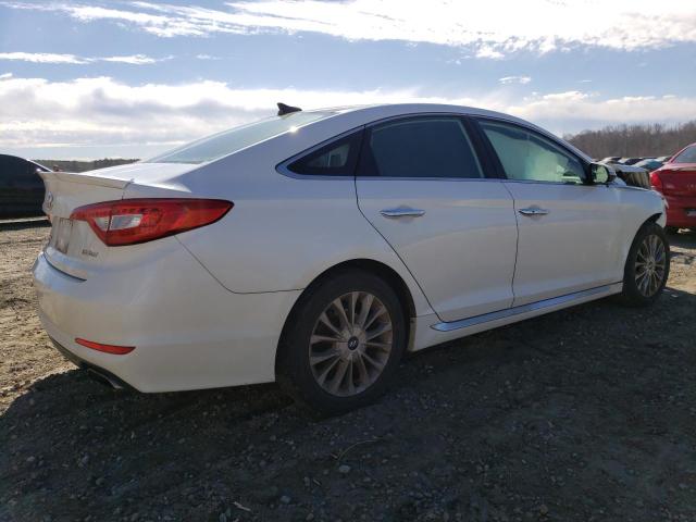 5NPE34AF1FH094067 - 2015 HYUNDAI SONATA SPORT WHITE photo 3