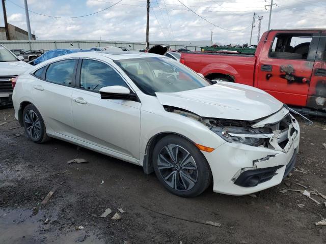 19XFC1F74HE032058 - 2017 HONDA CIVIC EXL თეთრი ფოტო 4