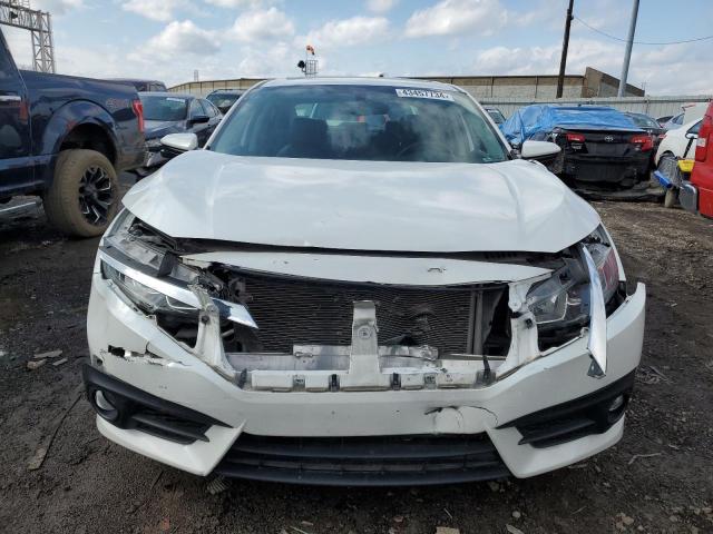 19XFC1F74HE032058 - 2017 HONDA CIVIC EXL თეთრი ფოტო 5