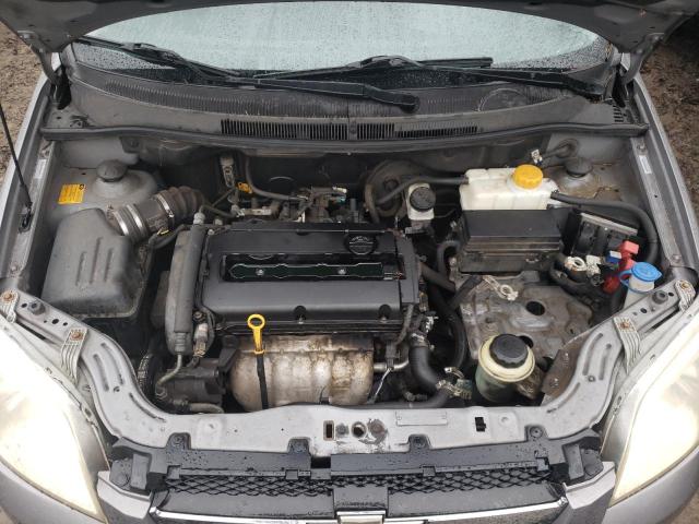 KL1TD56E79B405234 - 2009 CHEVROLET AVEO LS 灰色 照片 11