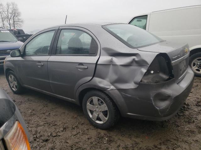 KL1TD56E79B405234 - 2009 CHEVROLET AVEO LS 灰色 照片 2