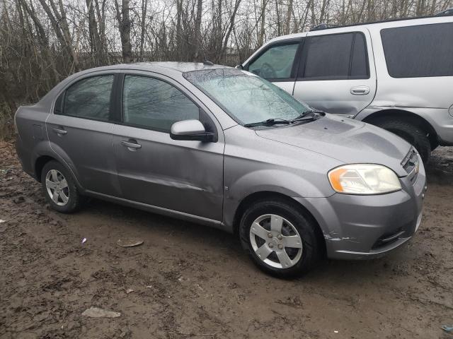 KL1TD56E79B405234 - 2009 CHEVROLET AVEO LS GRAY photo 4