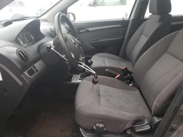 KL1TD56E79B405234 - 2009 CHEVROLET AVEO LS 灰色 照片 7