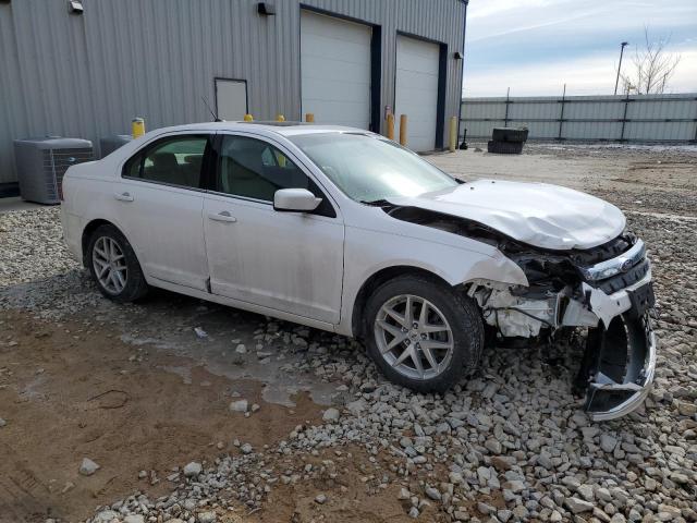 3FAHP0JG9AR356190 - 2010 FORD FUSION SEL WHITE photo 4