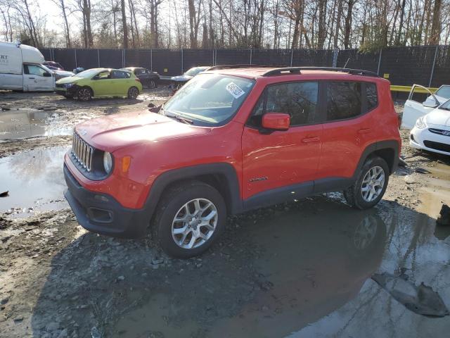 ZACCJBBB8HPE82033 - 2017 JEEP RENEGADE LATITUDE RED photo 1