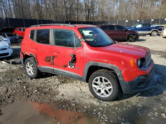 ZACCJBBB8HPE82033 - 2017 JEEP RENEGADE LATITUDE RED photo 4