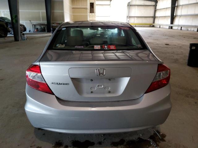 19XFB2F98CE003102 - 2012 HONDA CIVIC EXL SILVER photo 6