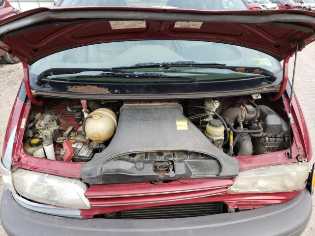 JT3GK13M0T1229634 - 1996 TOYOTA PREVIA LE RED photo 12