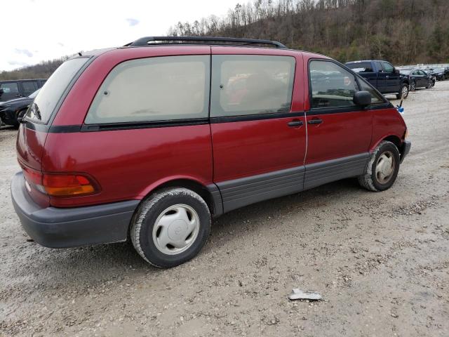 JT3GK13M0T1229634 - 1996 TOYOTA PREVIA LE RED photo 3