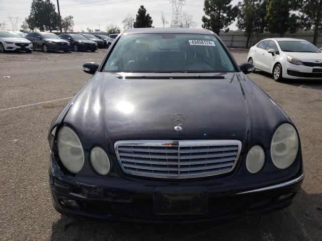 WDBUF56J36A805781 - 2006 MERCEDES-BENZ E 350 BLACK photo 5