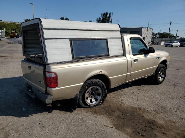 1FTYR10D22PB03397 - 2002 FORD RANGER TAN photo 3