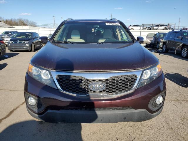 5XYKT4A67DG354477 - 2013 KIA SORENTO LX BURGUNDY photo 5