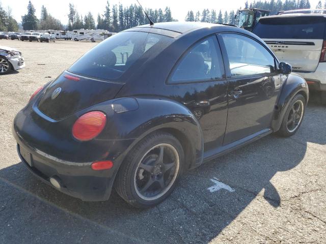 3VWFE21C13M421014 - 2003 VOLKSWAGEN NEW BEETLE TURBO S BLACK photo 3