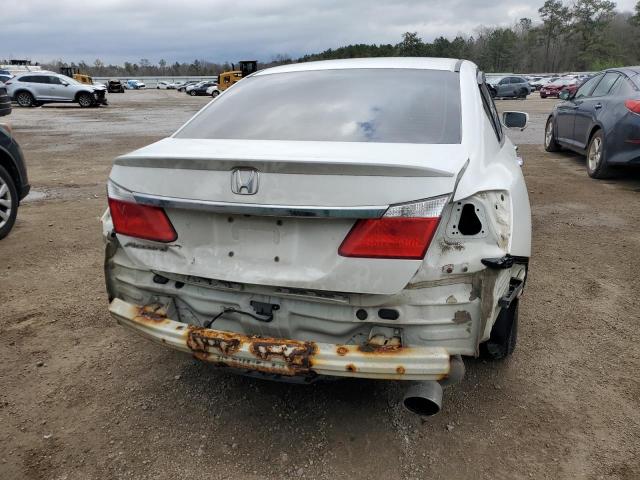 1HGCR2F79EA018230 - 2014 HONDA ACCORD EX WHITE photo 6