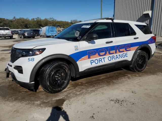 1FM5K8AW8LGC13299 - 2020 FORD EXPLORER POLICE INTERCEPTOR TWO TONE photo 1