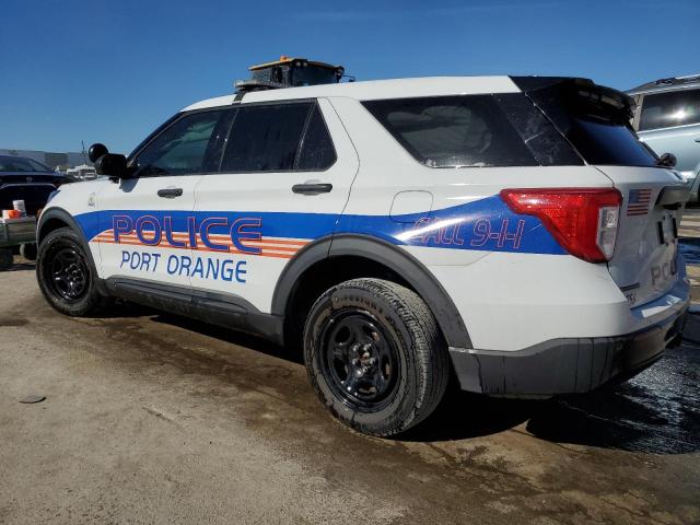 1FM5K8AW8LGC13299 - 2020 FORD EXPLORER POLICE INTERCEPTOR ორფეროვანი ფოტო 2