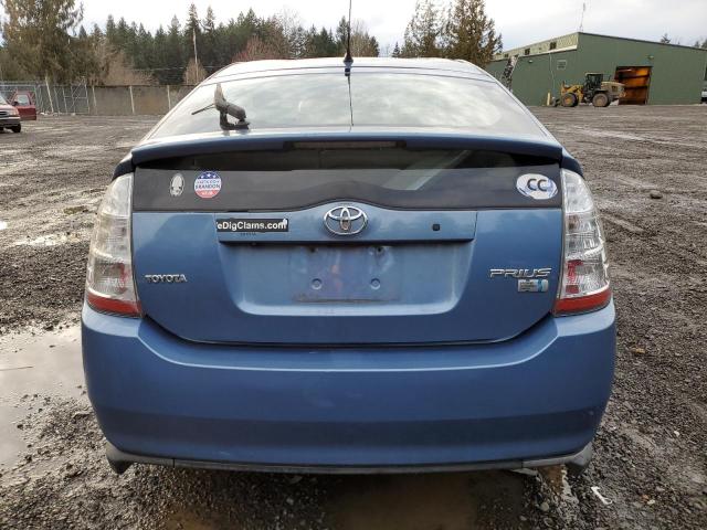 JTDKB20U287716581 - 2008 TOYOTA PRIUS BLUE photo 6