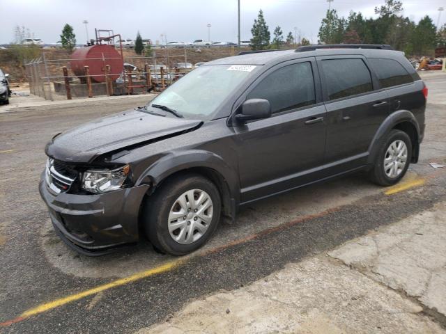 3C4PDCABXJT421717 - 2018 DODGE JOURNEY SE GRAY photo 1