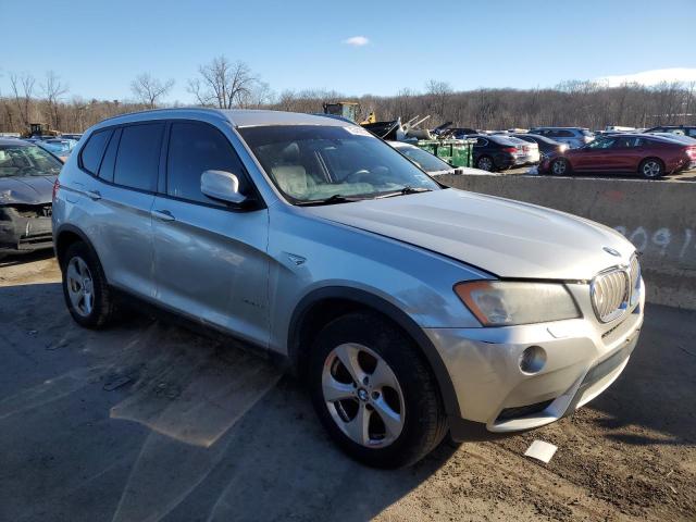 5UXWX5C53BL706101 - 2011 BMW X3 XDRIVE28I GRAY photo 4