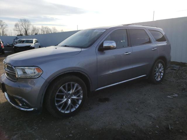 1C4RDHEG0FC722754 - 2015 DODGE DURANGO CITADEL SILVER photo 1