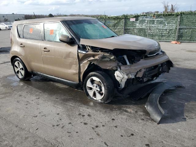 KNDJN2A28F7170012 - 2015 KIA SOUL TAN photo 4