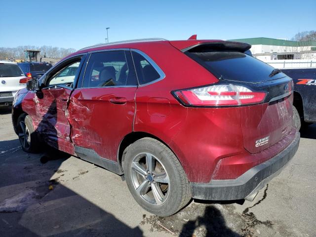 2FMPK4J96KBC30572 - 2019 FORD EDGE SEL RED photo 2