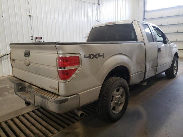 1FTFX1EF7BFC61568 - 2011 FORD F150 SUPER CAB SILVER photo 4