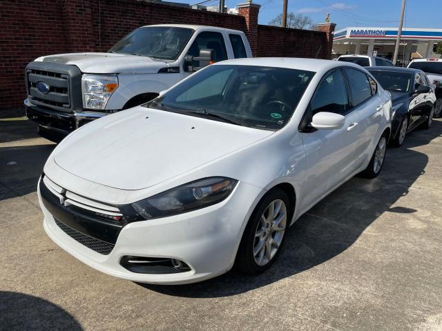 1C3CDFBH2DD154719 - 2013 DODGE DART SXT WHITE photo 2