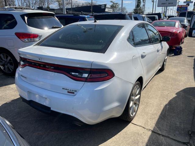 1C3CDFBH2DD154719 - 2013 DODGE DART SXT WHITE photo 4