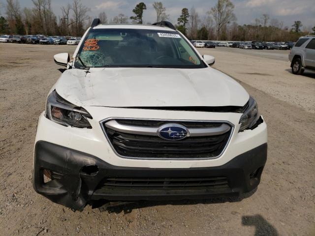 4S4BTAFC5N3224678 - 2022 SUBARU OUTBACK PREMIUM WHITE photo 5