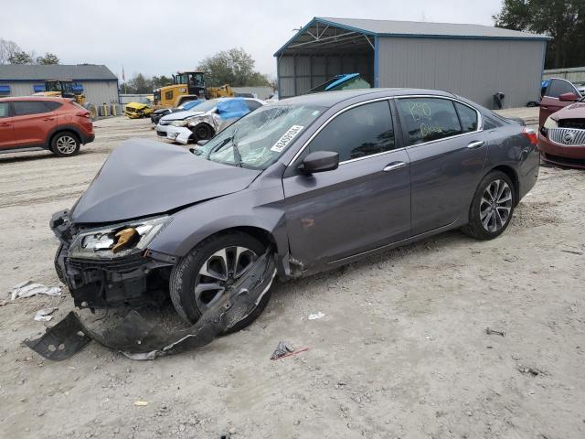 1HGCR2F56FA206753 - 2015 HONDA ACCORD SPORT GRAY photo 1