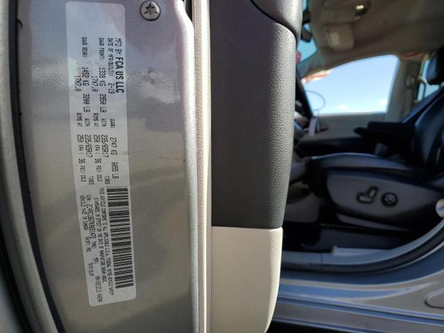 2C4RC1BG7KR651472 - 2019 CHRYSLER PACIFICA TOURING L ვერცხლისფერი ფოტო 13