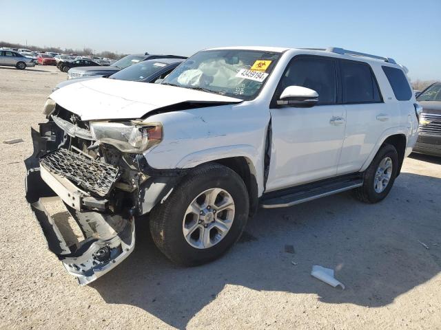 JTEZU5JR0E5075275 - 2014 TOYOTA 4RUNNER SR5 WHITE photo 1