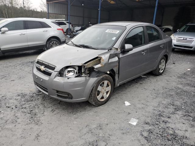 KL1TD56E39B327020 - 2009 CHEVROLET AVEO LS 灰色 照片 1