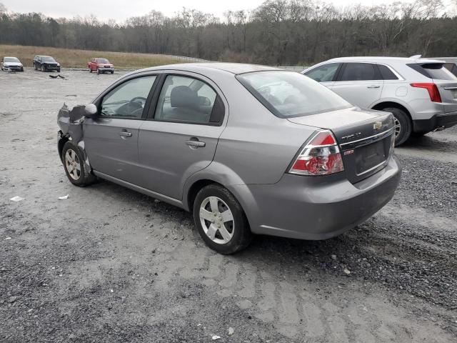 KL1TD56E39B327020 - 2009 CHEVROLET AVEO LS 灰色 照片 2
