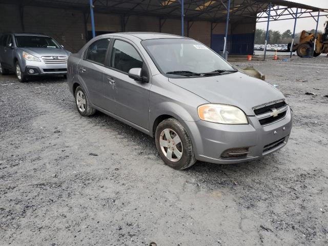 KL1TD56E39B327020 - 2009 CHEVROLET AVEO LS 灰色 照片 4