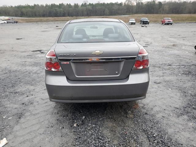 KL1TD56E39B327020 - 2009 CHEVROLET AVEO LS 灰色 照片 6