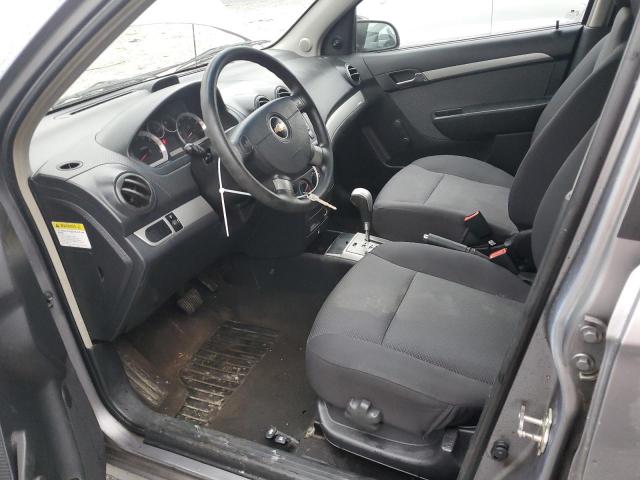KL1TD56E39B327020 - 2009 CHEVROLET AVEO LS 灰色 照片 7
