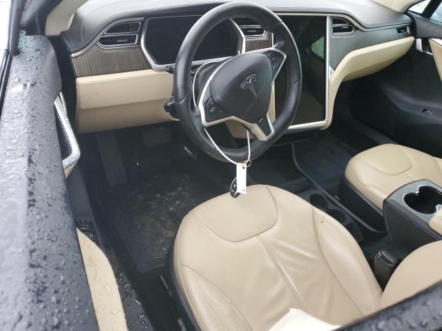 5YJSA1DN9DFP27145 - 2013 TESLA MODEL S SILVER photo 8