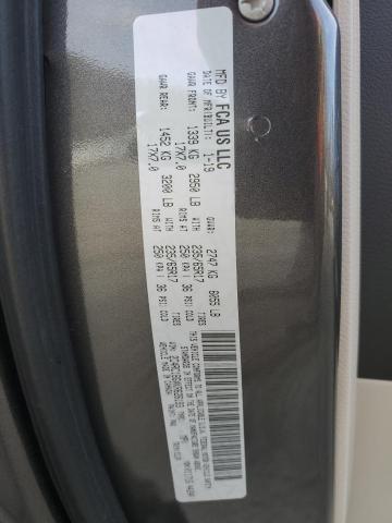 2C4RC1BGXKR626193 - 2019 CHRYSLER PACIFICA TOURING L გრაფიტი ფოტო 13