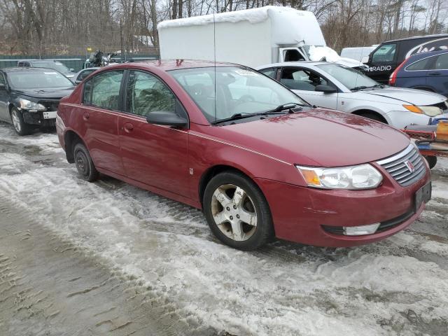 1G8AL55F27Z178210 - 2007 SATURN ION LEVEL 3 RED photo 4