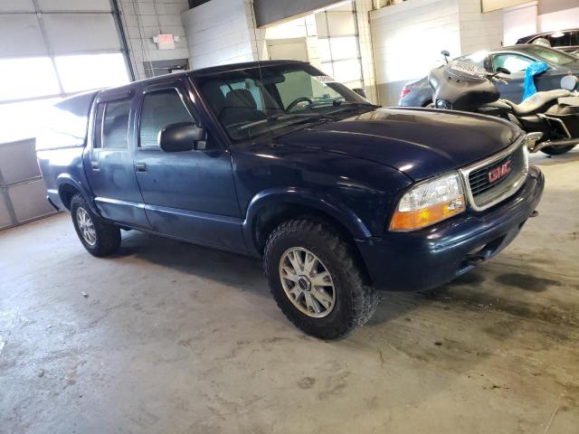 1GTDT13WX2K157461 - 2002 GMC SONOMA BLUE photo 4