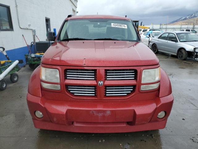 1D8GU58687W649630 - 2007 DODGE NITRO R/T RED photo 5