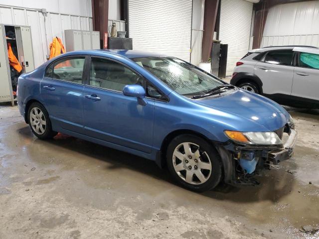 1HGFA16548L047785 - 2008 HONDA CIVIC LX BLUE photo 4