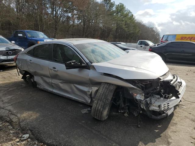 19XFC1F79HE022593 - 2017 HONDA CIVIC EXL SILVER photo 4