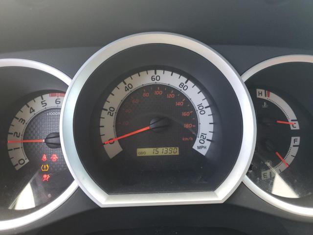 5TFJU4GNXCX019359 - 2012 TOYOTA TACOMA DOUBLE CAB PRERUNNER SILVER photo 9